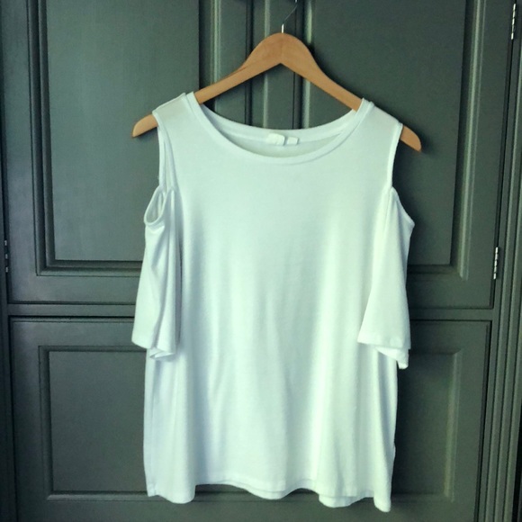 Gap cold shoulder shirt size L - Picture 1 of 5